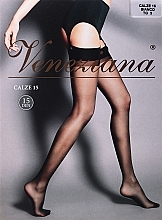 Fragrances, Perfumes, Cosmetics Women's Stockings "Calze" 15 Den, bianco - Veneziana