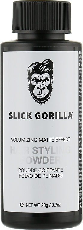 Hair Styling Powder - Slick Gorilla Hair Styling Powder — photo N1