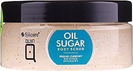 Body Oil Sugar Peeling - Silcare Quin Sugar Body Peel Oil — photo N1