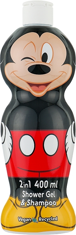 Mickey Mouse Shower Gel & Shampoo - Air-Val International Mickey Mouse 1D Shower Gel & Shampoo — photo N1