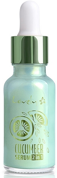 2-in-1 Face Serum - Lovely Primer Cucumber Serum 2in1 — photo N3