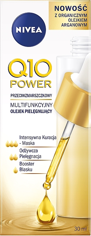 Multifunctional Anti-Wrinkle Oil - Nivea Visage Q10 Power Extra — photo N4