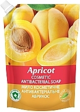 Fragrances, Perfumes, Cosmetics Antibacterial Soap "Apricot" - Bioton Cosmetics Apricot Liquid Soap (doypack)