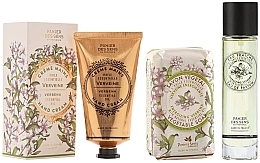 Fragrances, Perfumes, Cosmetics Panier Des Sens Verbena - Set (soap/150g + h/cr/75ml + edp/50ml) 