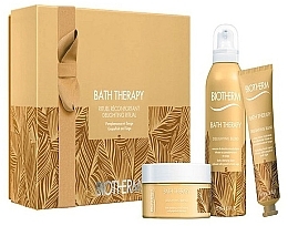 Fragrances, Perfumes, Cosmetics Set - Biotherm Bath Therapy Delighting Set (bath/foam/200ml + b/cr/200ml + h/cr/30ml)