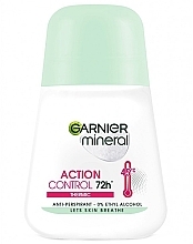 Fragrances, Perfumes, Cosmetics Roll-On Deodorant "Active Control" - Garnier Mineral Action Control Thermic 72h Deodorant