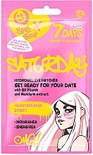 Fragrances, Perfumes, Cosmetics Hydrogel Vitamin B3 & Mandarin Eye Patche "Romantic Saturday" - 7 Days Hydrogel Eye Patches