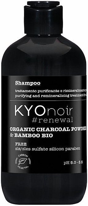 Shampoo - Kyo Noir Organic Charcoal Shampoo — photo N1