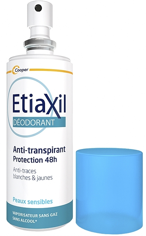 Antiperspirant-Deodorant Spray "Protection 48 hours" - Etiaxil Anti-Perspirant Deodorant Protection 48H Spray — photo N2