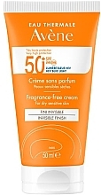 Fragrances, Perfumes, Cosmetics Sunscreen for Dry Skin - Avene Tres Haute Protection SPF50+
