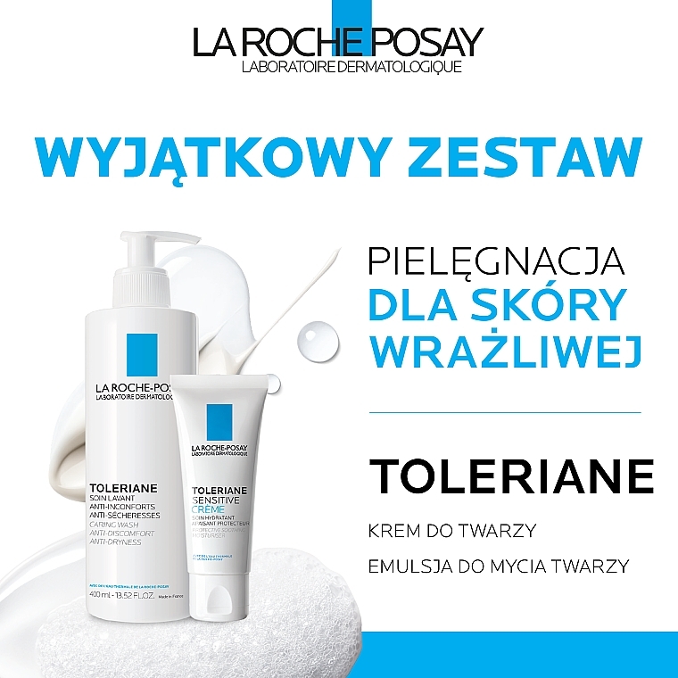 Face Care Set - La Roche-Posay Toleriane (cr/gel/400ml + cr/40ml) — photo N4