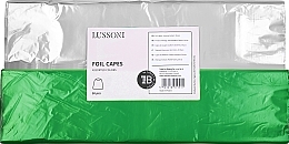 Fragrances, Perfumes, Cosmetics Foil Capes, white + green - Lussoni Foil Capes