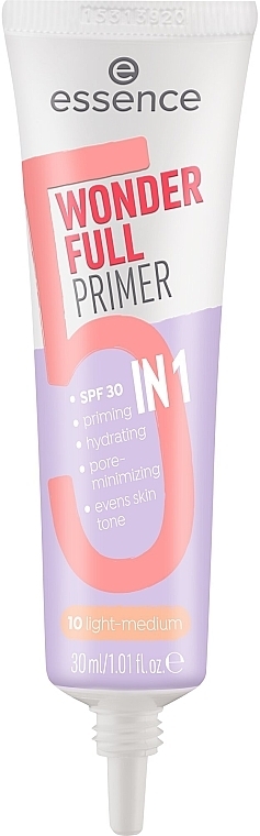 Face Primer 5 in 1 - Essence Wonder Full Primer 5 In 1 — photo N1