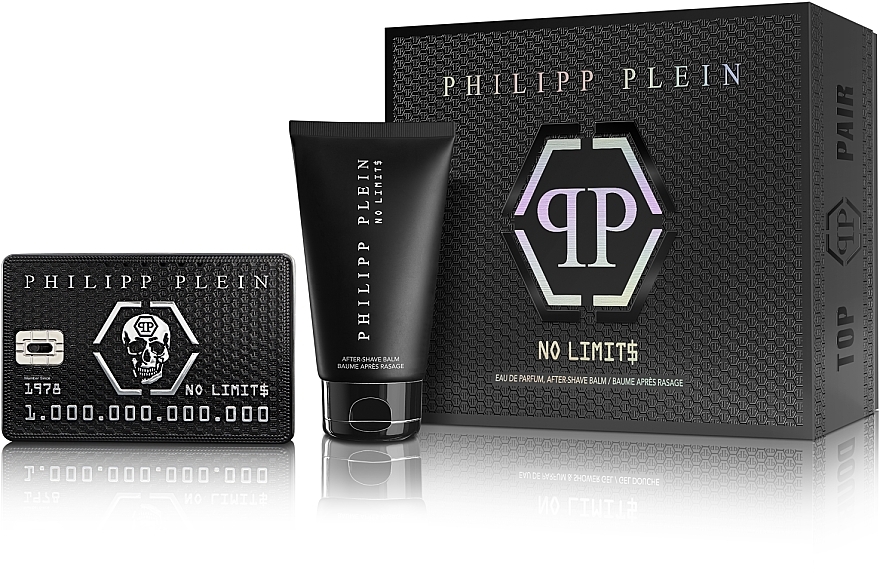 Philipp Plein No Limits - Set (edp/90ml + aft/sh/balm/150ml) — photo N1