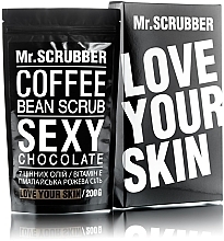 Fragrances, Perfumes, Cosmetics Face & Body Coffee Scrub - Mr.Scrubber Sexy Chocolate Scrub