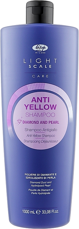 Anti-Yellow Violet Shampoo - Lisap Light Scale Care — photo N3