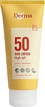 Sun Protective Tanning Lotion - Derma Sun Lotion SPF50 — photo N1