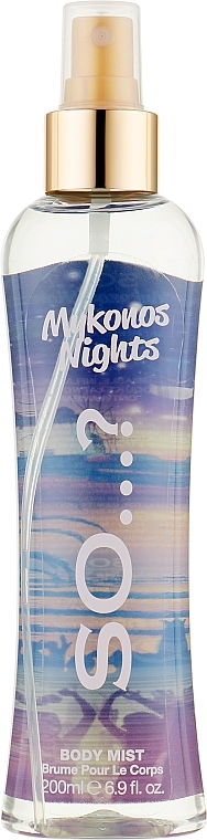 Body Spray - So…? Mykonos Nights Waves Body Mist — photo N3