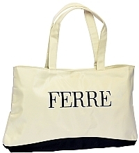 Fragrances, Perfumes, Cosmetics Bag - Gianfranco Ferre Bag cream-black