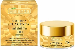 Revitalizing Anti-Wrinkle Cream-Concentrate 70+ - Bielenda Golden Placenta Collagen Reconstructor — photo N3