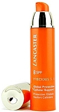 Fragrances, Perfumes, Cosmetics Facial Sun Cream - Lancaster Precious Sun SPF8