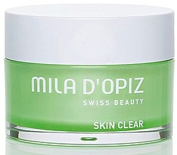 Fragrances, Perfumes, Cosmetics Cleansing Face Cream - Mila D' Opiz Skin Clear Purifying Cream