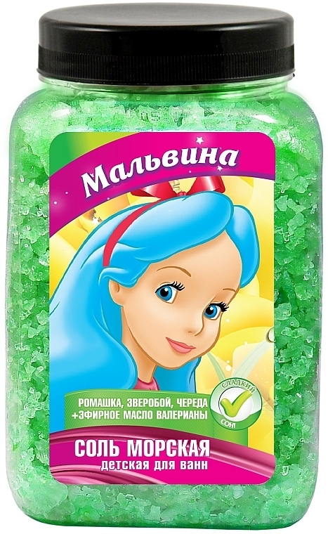 Kids Bath Sea Salt "Malvina" - Bioton Cosmetics Sea Salt — photo N1