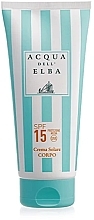 Protective Body Cream - Acqua Dell Elba Body Sun Cream SPF 15 — photo N1