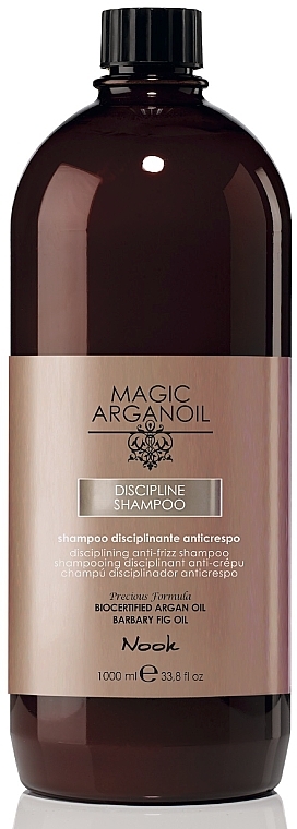 Smoothing Shampoo for Thin & Normal Hair - Nook Magic Arganoil Disciplining Shampoo — photo N3
