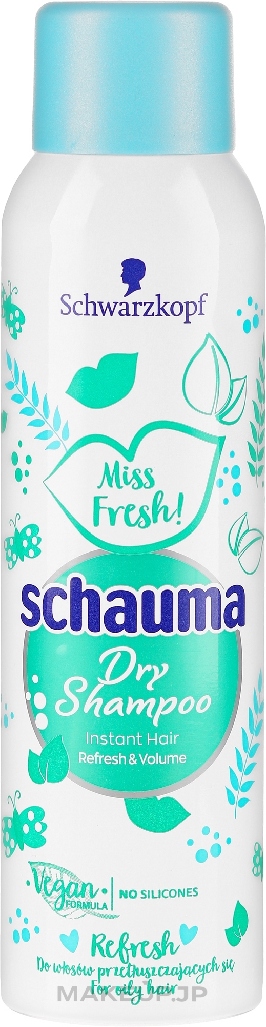 Oily Hair Dry Shampoo - Schwarzkopf Schauma Miss Fresh Dry Shampoo  — photo 150 ml