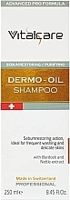 Sebum-Regulating Shampoo with Burdock & Nettle Extracts - Vitalcare Professional Made In Swiss Dermo-Oil Shampoo — photo N1