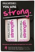 Fragrances, Perfumes, Cosmetics Set - Paul Mitchell Super Strong Take Home Kit (shm/100ml + cond/100ml + mask/100ml)