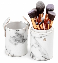 Fragrances, Perfumes, Cosmetics Makeup Brush Set in Case, 10 pcs - Zoe Ayla 10-Piece Makeup Brush Set