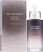 Anti-Aging Face Ampoule - Haruharu Wonder Black Rice Hyaluronic Botanical 2GF Wonderful Ampoule — photo N2