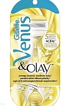 Fragrances, Perfumes, Cosmetics Razor with 1 Replaceable Cartridge - Gillette Venus & Olay 