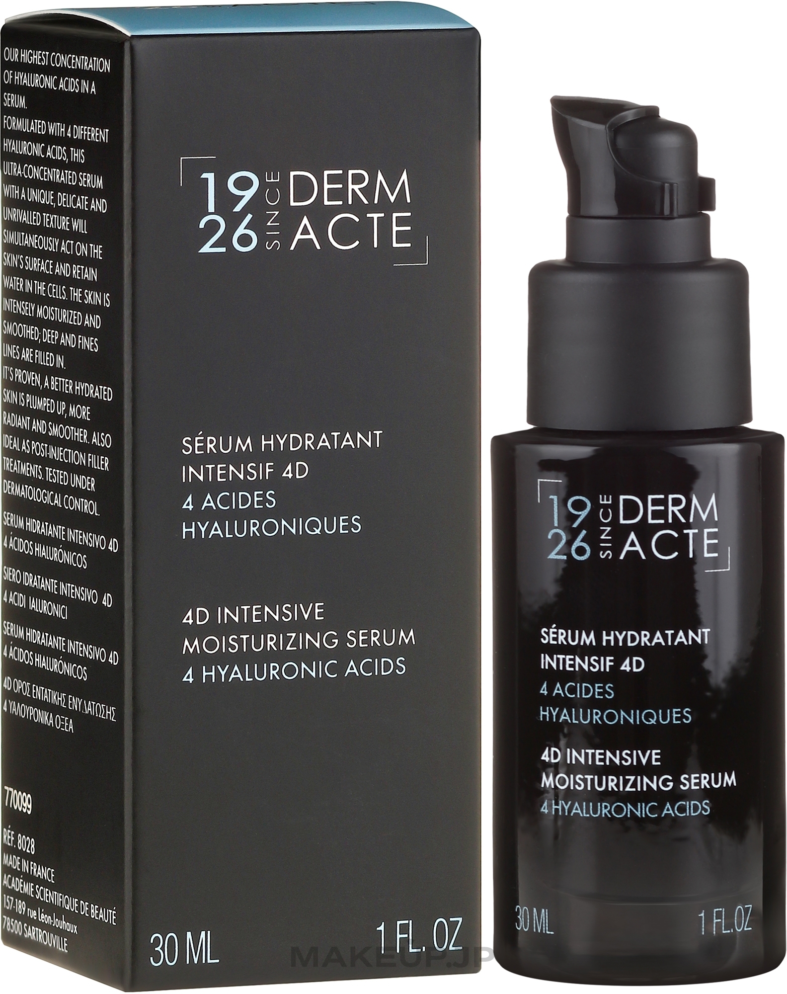 Intensive Moisturizing Serum - Academie Derm Acte Serum Hydratant Intensif 4D — photo 30 ml