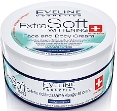 Fragrances, Perfumes, Cosmetics Whitening Face & Body Cream - Eveline Cosmetics Extra Soft Whitening