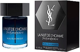 Yves Saint Laurent La Nuit de L'Homme Bleu Electrique - Eau de Toilette  — photo N4