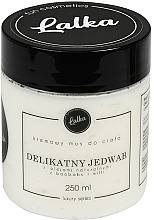 Fragrances, Perfumes, Cosmetics Body Cream-Mousse "Delicate Silk" - Lalka