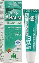 Soothing Lip Balm with Aloe Vera Extract and Sweet Almond Taste - Natura House Soothing Lip Balm — photo N2