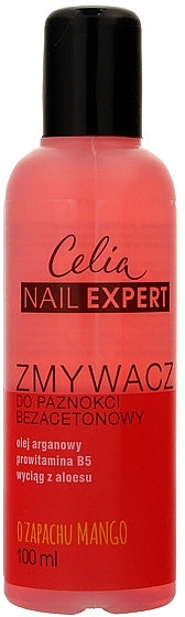 Nail Polish Remover "Mango" - Celia Nail Expert  — photo N1