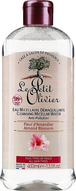 Cleansing Micellar Water - Le Petit Olivier Almond Blossom — photo N1