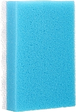 Cleansing and Massage Sponge 'Traditional', blue - Lula — photo N1