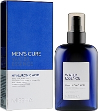 Fragrances, Perfumes, Cosmetics Moisturizing Essence with Hyaluronic Acid - Missha Mens Cure Water Essence