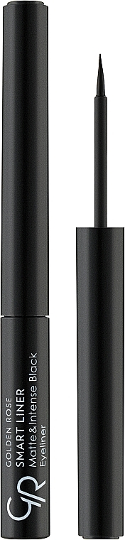 Liquid Eyeliner - Golden Rose Smart Liner Matte & Intense Black Eyeliner — photo N1