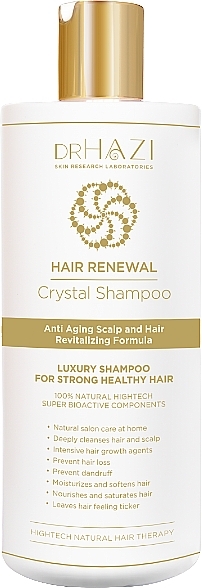 Renewal Hair Shampoo - Dr.Hazi Renewal Crystal Hair Shampoo — photo N1