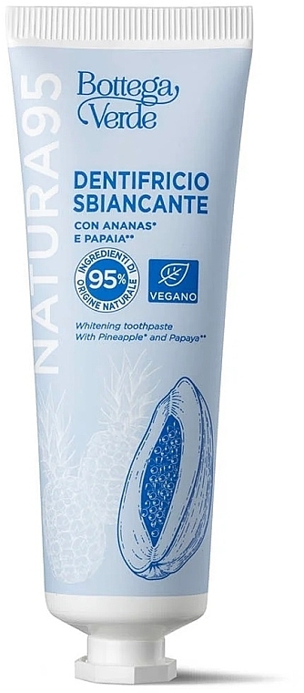 Whitening Toothpaste - Bottega Verde Whitening Toothpaste — photo N1