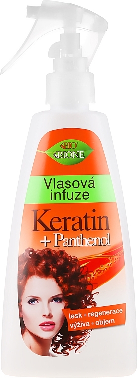 Hair Spray - Bione Cosmetics Keratin + Panthenol Hair Infusion — photo N1