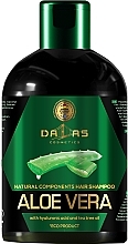 Fragrances, Perfumes, Cosmetics Aloe Vera Shampoo with Hyaluronic Acid & Tea Tree Oil - Dalas Cosmetics Aloe Vera Hair Shampoo