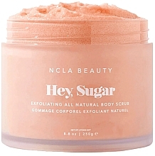 Peach Body Scrub - NCLA Beauty Hey, Sugar Peach Body Scrub — photo N2